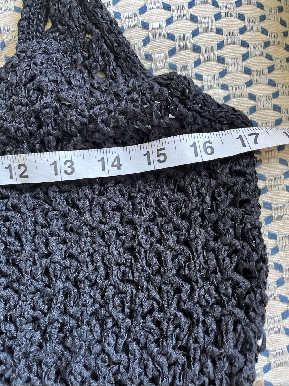 J.Crew new with tags black crocheted top size large - Picture 12 of 12